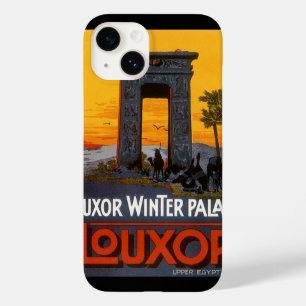 Funda Para iPhone 14 De Case-Mate Viajes de época, Louxor Winter Palace, Egipto Áfri