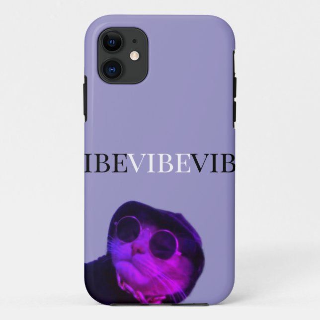 Funda De Case-Mate Para iPhone vibe cat (Reverso)