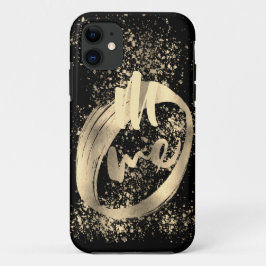 Funda Para iPhone 11 Vibe de temporada de vacaciones de oro