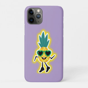 Funda Para iPhone 11 Pro Vibes de piña de Groovy - Personalizado de fruta d