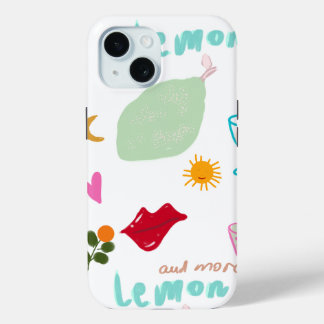 Funda Para iPhone 15 Vibes de verano para iPhone / iPad