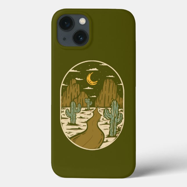 Funda De Case-Mate Para iPhone Vibes del desierto (Reverso)