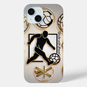 Funda Para iPhone 15 "Vibes deportivas energéticas"