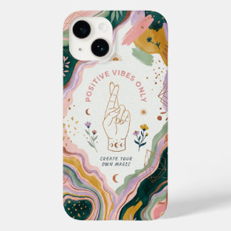 Funda Para iPhone 14 De Case-Mate Vibraciones Boho Positivas Solo Magia Abstracta