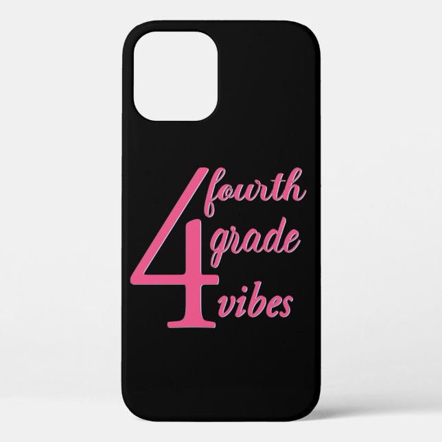 Funda De Case-Mate Para iPhone Vibraciones de Cuarto Grado (Reverso )