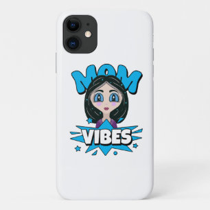 Funda Para iPhone 11 Vibraciones de Mamá
