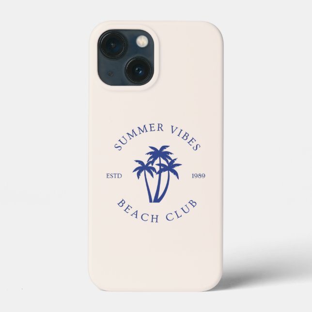 Funda De Case-Mate Para iPhone Vibraciones de Verano (Reverso )