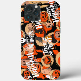 Funda Para iPhone 13 Pro Max Vibraciones espeluznantes de Halloween lindas y at