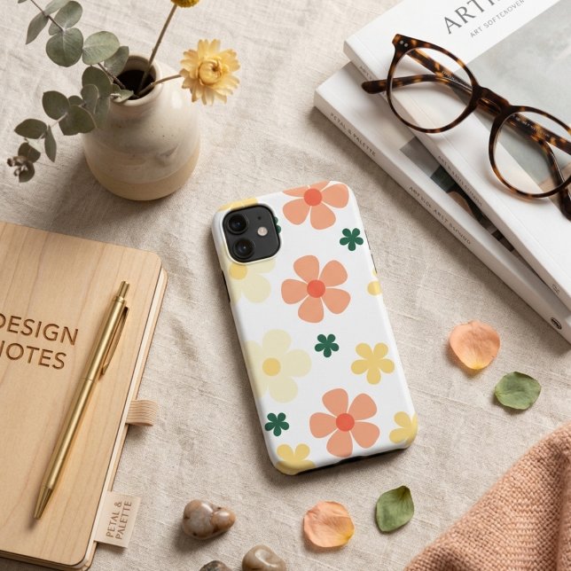 Funda De Case-Mate Para iPhone Vibraciones florales botánicas  (Subido por el creador)