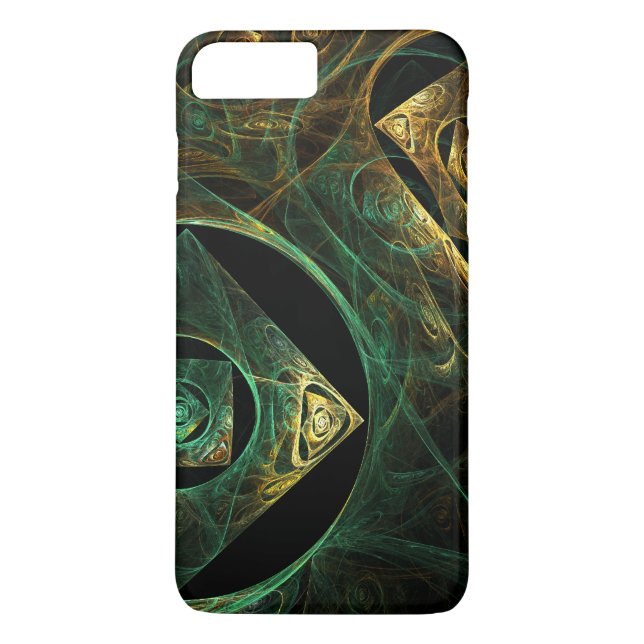 Funda De Case-Mate Para iPhone Vibraciones mágicas Resumen de arte (Reverso)