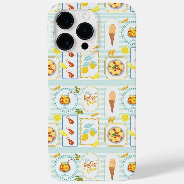 Funda De Case-Mate Para iPhone Vibraciones Mediterráneas de Verano (Reverso)