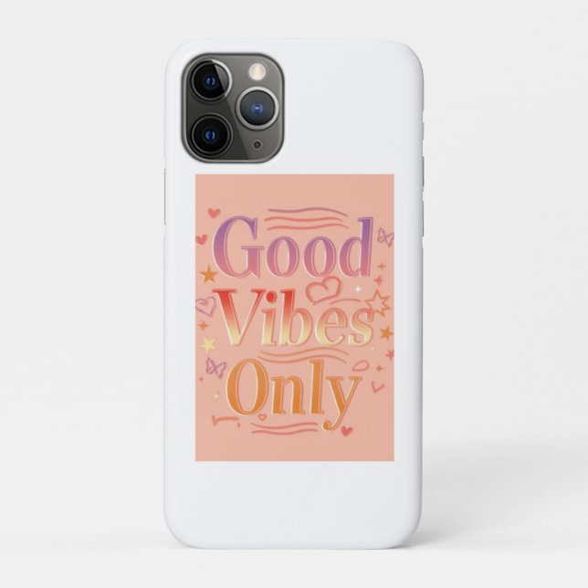 Funda De Case-Mate Para iPhone Vibraciones para un buen día (Reverso)