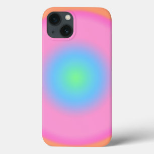 Funda Para iPhone 13 Vibraciones positivas - Gradiente radial colorido