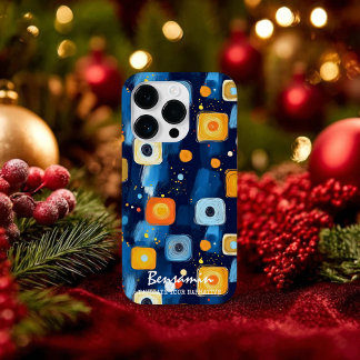 Funda Para iPhone 14 Pro De Case-Mate Vibrant Abstract Geometric Swirl Pattern Phone