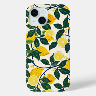 Funda Para iPhone 15 Vibrant Lemon Grove