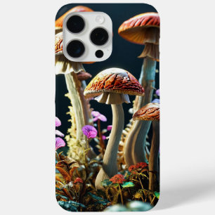 Funda Para iPhone 15 Pro Max Vibrant Mushrooms