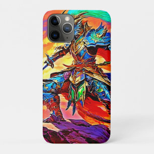 Funda Para iPhone 11 Pro Vibrante diseño de héroe de armas