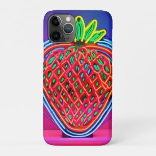 Funda Para iPhone 11 Pro ¡Vibrante Fresa Neon!
