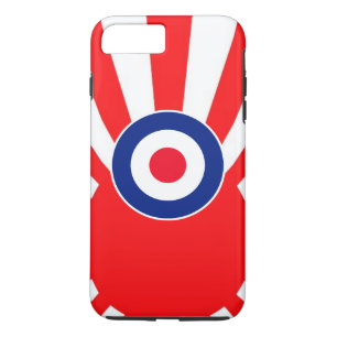 Funda Para iPhone 8 Plus/7 Plus Vibrante meta de MOD en Japón en llamas