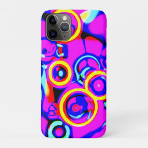 Funda Para iPhone 11 Pro Vibrante patrón de neón colorido