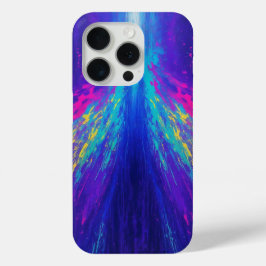 Funda Para iPhone 15 Pro Vibrante Resumen Diseño negrita y colorido