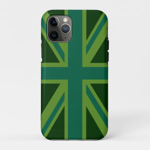 Funda Para iPhone 11 Pro Vibrante Unión Verde azulada Jack