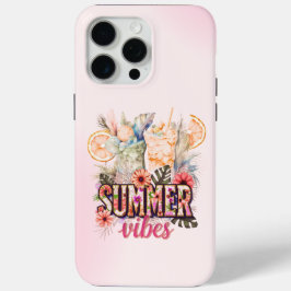 FUNDA PARA iPhone 15 PRO MAX VIBRAZONES DE VERANO