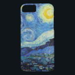 Funda Para iPhone 8/7 Vicent Van Gogh Starry Night Vintage Bella Artes<br><div class="desc">Estuche de Bella Artes Vintage nocturno Vincent Van Gogh Starry</div>