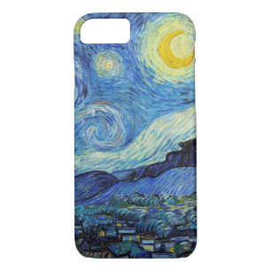 Funda Para iPhone 8/7 Vicent Van Gogh Starry Night Vintage Bella Artes