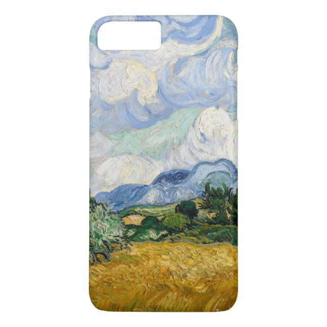Funda De Case-Mate Para iPhone Vicente Van Gogh Campo De Trigo Con Cipreses (Reverso)