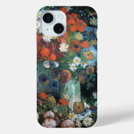 Funda Para iPhone 15 Vida con flores de pradera | Vincent van Gogh