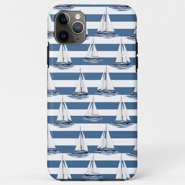 Funda De Case-Mate Para iPhone Vida Costera Océanos Azules (Reverso)