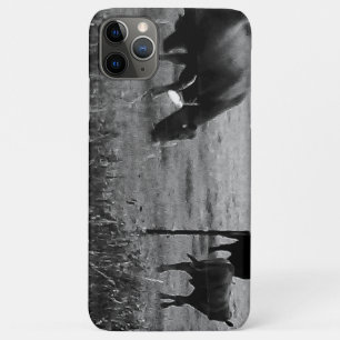 Funda Para iPhone 11 Pro Max Vida de granja, familia de vacas (sin texto)-