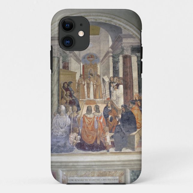 Funda De Case-Mate Para iPhone Vida de St. Benedicto (fresco) (detalle) (Reverso)