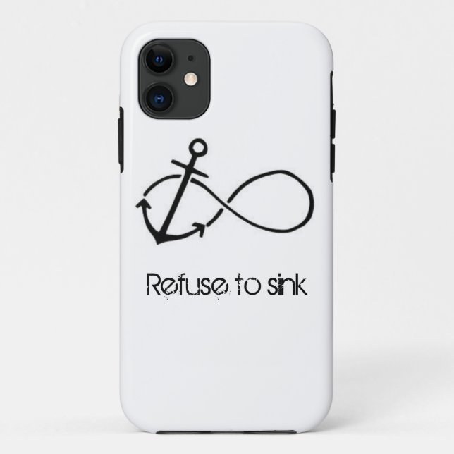 Funda De Case-Mate Para iPhone Vida del ancla (Reverso)