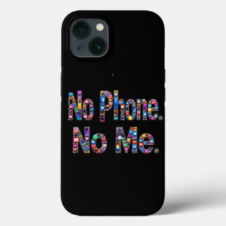 Funda Para iPhone 13 Vida Digital Sin Teléfono Sin Mí Caso