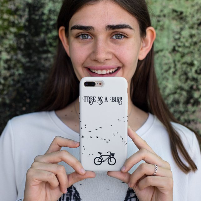 Funda De Case-Mate Para iPhone Vida en bicicleta, libre como personalizable de pá (Subido por el creador)