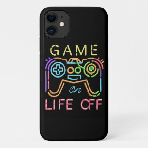 Funda Para iPhone 11 Vida fuera de tiras de neón