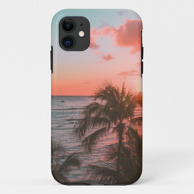 Funda De Case-Mate Para iPhone Vida marina de bonito (Reverso)
