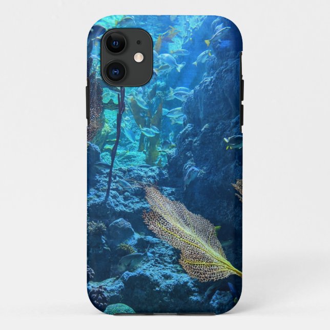 Funda De Case-Mate Para iPhone Vida marina de bonito (Reverso)