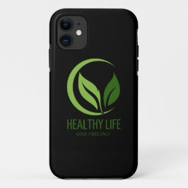 Funda Para iPhone 11 Vida Saludable Solo Buenas Vibraciones