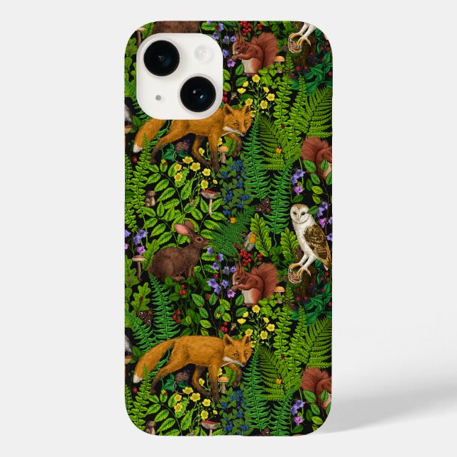 Funda De Case-Mate Para iPhone Vida silvestre (Reverso )