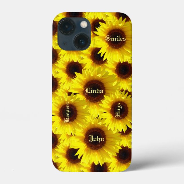 Funda De Case-Mate Para iPhone Video viral Girasol apenas ahí (Reverso )