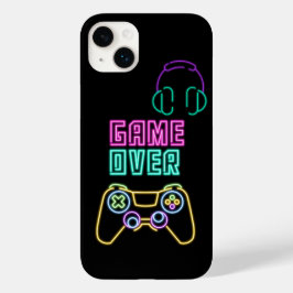 Funda Para iPhone 14 Plus De Case-Mate Videojuego de Guay Neon.