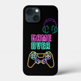Funda Para iPhone 13 Mini Videojuego de Guay Neon.