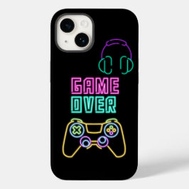 Funda Para iPhone 14 De Case-Mate videojuego Guay Neon,
