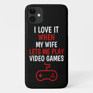Funda Para iPhone 11 Videojuegos Ama El Regalo, Gracioso Regalo Para No