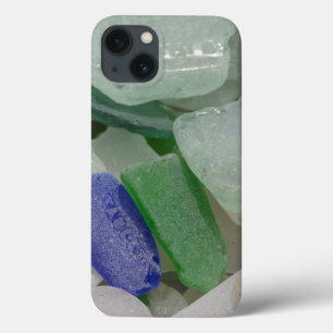 Funda Para iPhone 13 Vidrio de Playa Pale