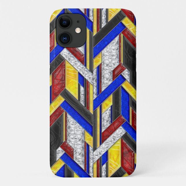 Funda De Case-Mate Para iPhone Vidrio manchado (Reverso)