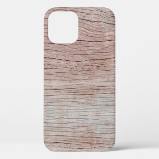 Funda Para iPhone 12 Vieja textura de madera con hermosos motivos natur
